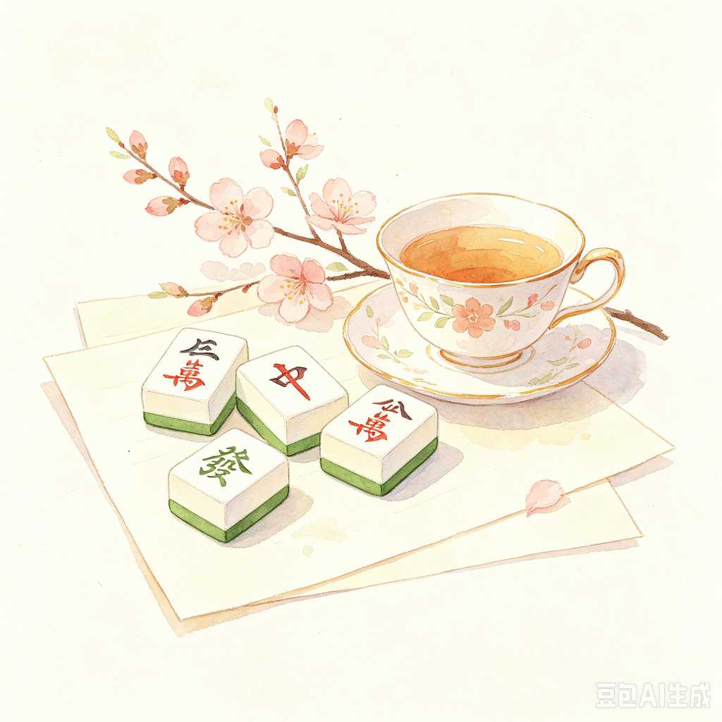 four player mahjong racks